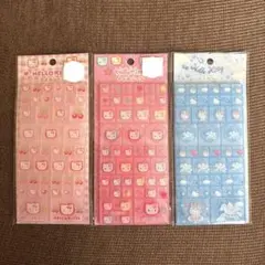 サンリオ　ハローキティ　タイルシール3種セット✨