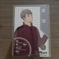 ハイキュー きゃらくたぶるカードグミ5 宮 治