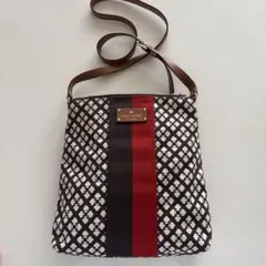 kate spade ショルダーバッグ　黒赤