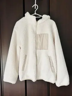 しまむら ボアジャケット フード付き