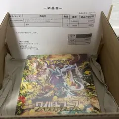 original 7様 ポケモンカード　ワイルドフォース BOX ポケセン産