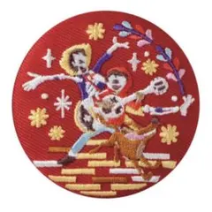 リメンバー・ミー　刺繍缶バッジ