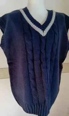 新品　タグ付き　ハートマーケット　ニットベスト　フリーサイズ　4990円の品