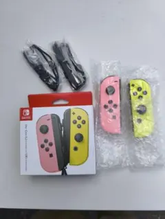 ​【極美品・箱有】Joy-Con パステルピンク / パステルイエロー セット