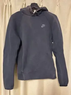 エ*グ様 Nike ブラック フード　スウェット　パーカー　テックフリース　赤タ