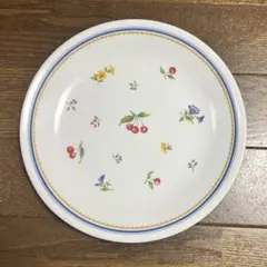 CORELLE コレール プレート 皿 チェリー 花柄　プリティーフルーツ　平皿のサムネイル