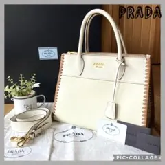 ✨極美品✨PRADA プラダ サフィアーノ ショルダーバッグ ハンドバッグ