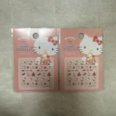 ［新品］サンリオ Sanrio キティ セルフネイル シール　ダイソー