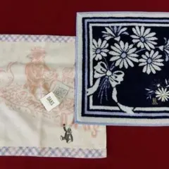 ダックス・ランバンタオルハンカチ2枚セット