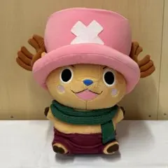 [非売品]チョッパーぬいぐるみ　ワンピースグッズ　ピンクの帽子　おもちや　グッズのサムネイル