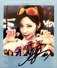貴重BABYMONSTER アサ 直筆サイン入りポラロイド・ユニクロ関係者限定