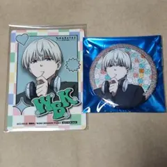 WIND BREAKER カラオケの鉄人　グリッター　缶バッジ　梶蓮