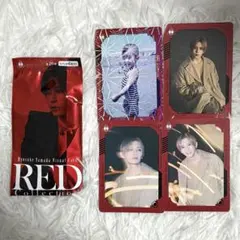 山田涼介 RED ビジュアルカード