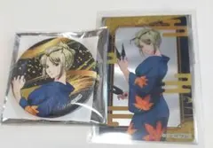 銀魂 吉原大炎上 ナンジャタウン 缶バッジ　購入特典 クリアシート 月詠