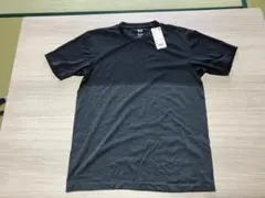 [未使用]ドライEX クルーネックT カラーブロック・半袖 MEN M 黒