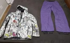 Quiksilver スノーボードウェア 上下セットのサムネイル
