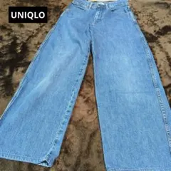 UNIQLO　ワイドデニム