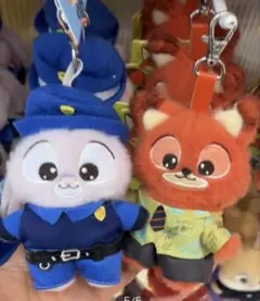 【24h以内発送】ズートピア　ニック　ジュディ　MINISOキーホルダー