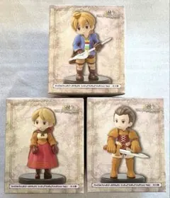 ファイナルファンタジータクティクス　ミニチュアフィギュアコレクション　3種セット