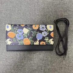 【値下げOK】 MATURITE レディース ウォレット ショルダーバッグ 花柄