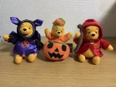 ディズニーストア プーさん ぬいぐるみ ハロウィン限定 2005 タグ付き