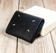 MM6 Maison Margiela 数字ステッチ折りたたみカードコインケース