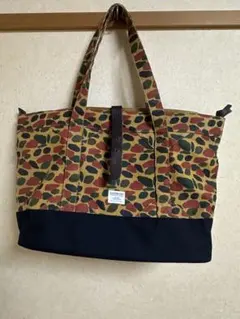 美品　SANDQVIST トートバッグ　カモフラ柄