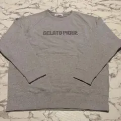 GELATO PIQUE グレー トレーナー Mサイズ