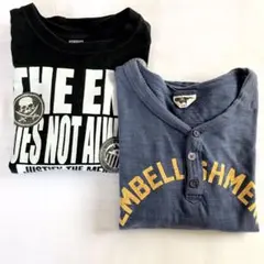 長袖Tシャツ　2枚組　130 綿100%