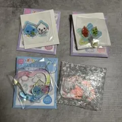 しずくちゃん　アクリルカラビナ　シークレット　クリアステッカー