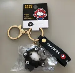 大阪万博　サンリオ　黒ミャクミャク　キティ