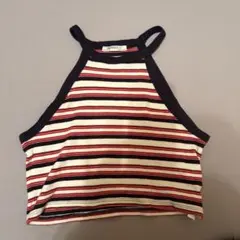 ZARA TRAFALUC ストライプキャミソール Mのサムネイル