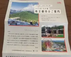 日本駐車場開発　株主優待券　割引券　リフト　アクティビティ