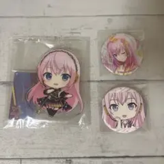 巡音ルカ　缶バッジ・アクリルスタンド