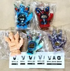 全5種 vag 44 Fucking Four Fingers ソフビ ガチャ
