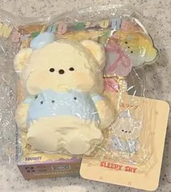 新品】文清 WENQING STRONG 小熊ちゃん　スリープ　くまスクイーズのサムネイル