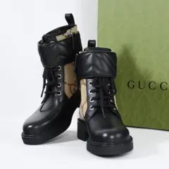 【新品】 グッチ GUCCI GGマーモント アンクルブーツのサムネイル