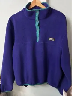 USA製ビンテージ80sL.L beanフリーススナップT