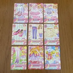 アイカツカード　 プリンセスハッピー　キュート 星宮いちごコーデ　まとめ売り