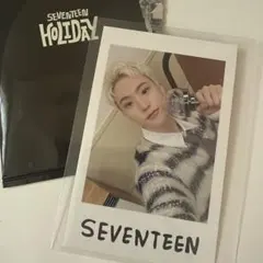 SEVENTEEN HOLIDAY インスタントフォト カード　ホシ