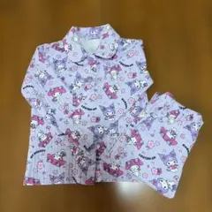 新品　サンリオ マイメロ クロミ メロクロ キルトパジャマ 130