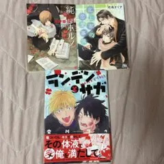 BL小説、マンガ3冊セット