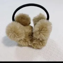 ディズニーリゾート ミッキーマウス　イヤーマフ　ファー　耳当て