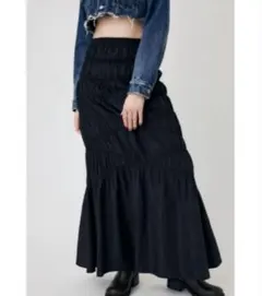 moussy フレアスカート