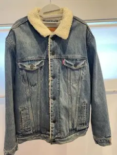 Levi's シェルパ襟付きデニムジャケット Lサイズ