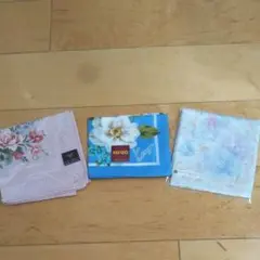 レディース ブランド 大判ハンカチ 3枚セット