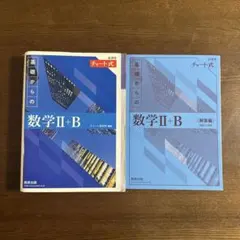 数学Ⅱ+B 青チャート　数研出版　解答編セット　数II 数B チャート式