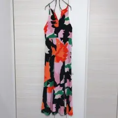 DONNA MORGAN フラワープリント キャミワンピース US14