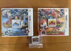 3DS妖怪ウォッチバスターズ赤猫団・白犬隊・妖怪ウォッチ真打 セット