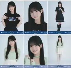 【硬質ケース発送】 瀬戸口心月 生写真 ライブT バレエ風コーデ 6種 コンプ